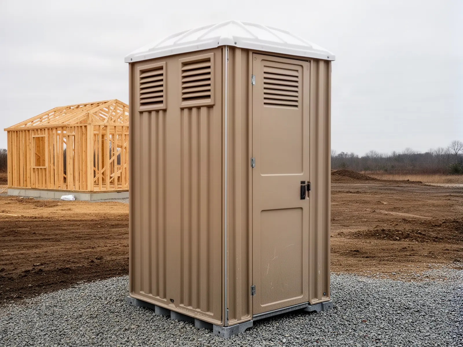 Clean porta potty unit from Cleveland Family Porta Potties in Atlanta, GA